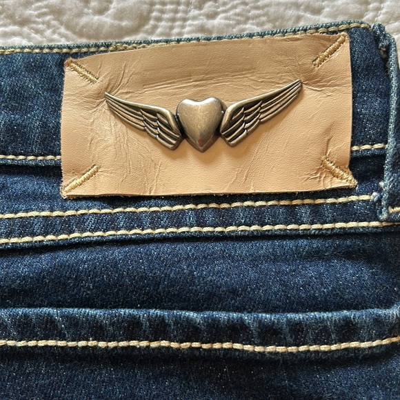 ❤️TWISTED HEART”boot cut jeans - Picture 5 of 11